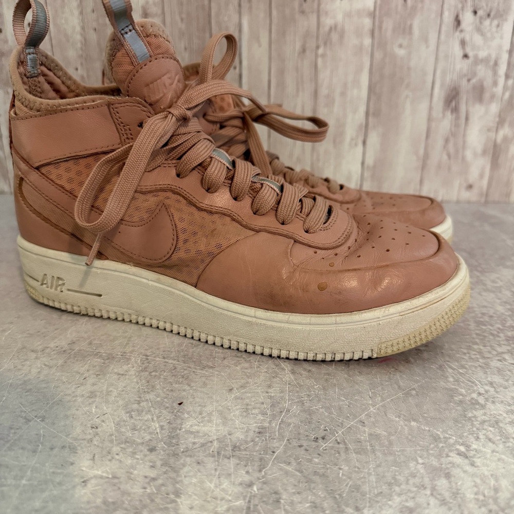 Nike Air Force 1 Ultraforce Mid Pink Sneakers - Picture 4 of 7